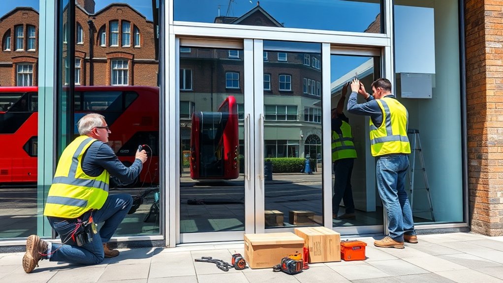 Automatic Door Installation Berkhamsted