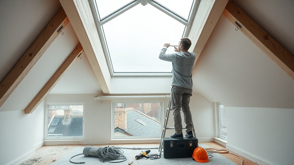 Electric Skylight Installation Berkhamsted