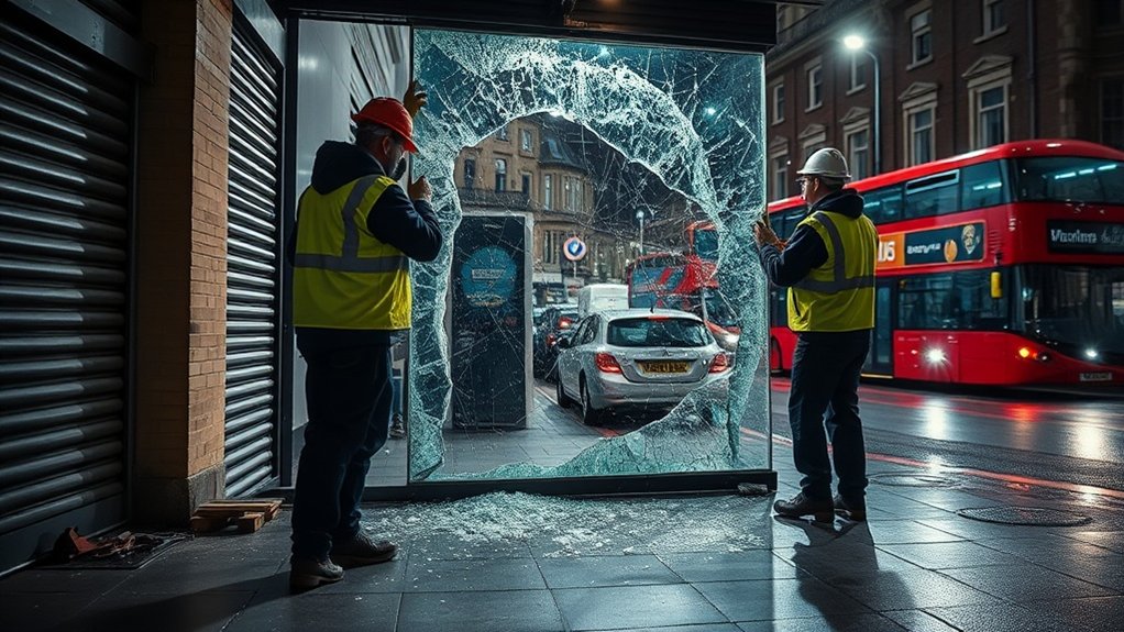 Emergency Shop Front Repair Berkhamsted