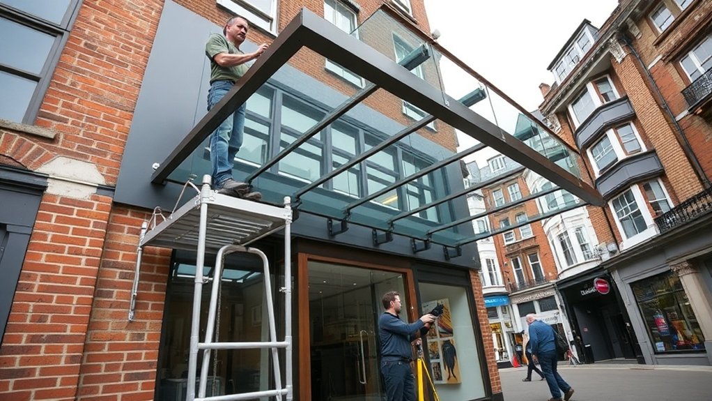 Shopfront Canopy Berkhamsted