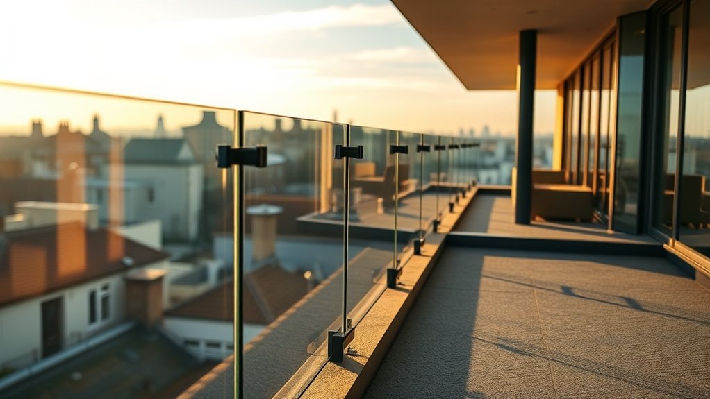 Terrace Glass Balustrades Berkhamsted