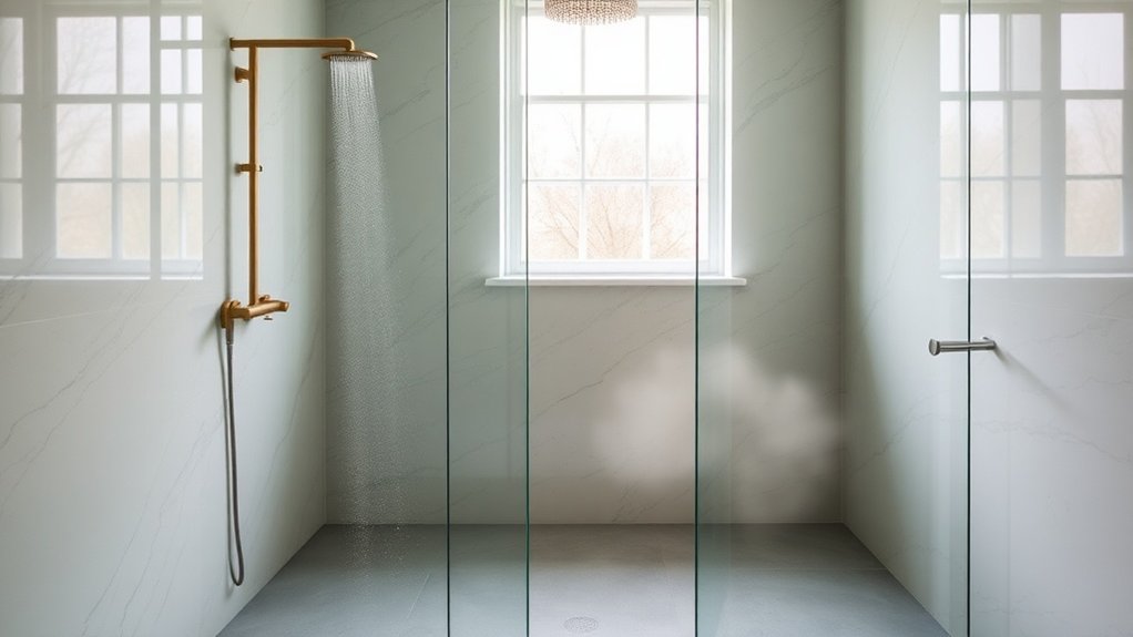 Wet Room Glass Panels Berkhamsted